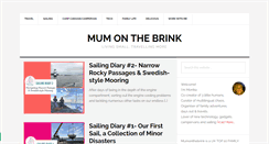 Desktop Screenshot of mumonthebrink.com